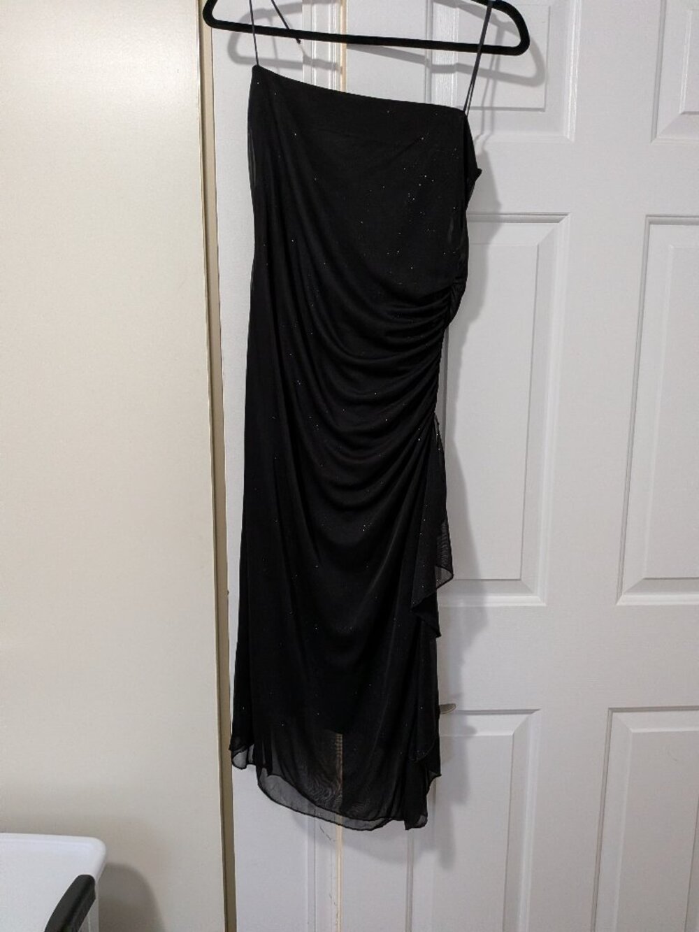 Black Glittery Dress, Size L
